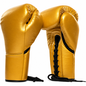 <b>Top</b> Quality Custom Made Boxing Gloves Genuine Cowhide Leather Anti-UV Full Finger Moisture Wicking Breathable For Adult - Product Image 5