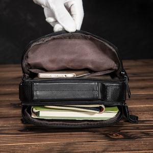 Wholesale High Quality Leather Messenger Cross Body Tablet <b>Bag</b> <b>For</b> <b>Men</b> LKU-0169 - Product Image 4