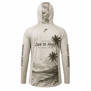 Sudadera con Capucha de Pesca de Secado Rápido para Hombre, Personalizada, Manga Larga, Impresión Digital, Transpirable, UPF 50, Estilo Deportivo, Ropa de Primavera/Verano para Exteriores - Product Image 4