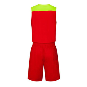 Tenues de basketball personnalisées professionnelles, ensembles entièrement sublimés, grandes tailles adultes, séchage rapide, respirantes, 100% polyester, personnalisables pour équipe - Product Image 2
