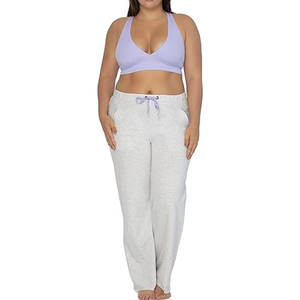 Pantalones de Estar por Casa de Corte Holgado Tipo Boyfriend, Suaves y Cómodos, Joggers Casuales para Uso Diario, Pantalones de Descanso Acogedores para el Hogar y Viajes - Product Image 5