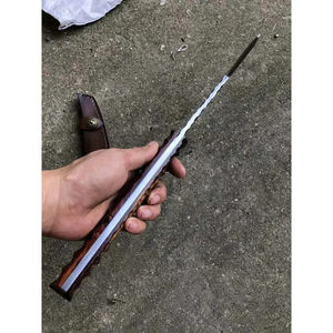 Burraq 16" Custom Handmade Stainless Steel Splitting <b>Axe</b> Tomahawk Rosewood Handle DIY Industrial Outdoor Hunting <b>Camping</b> - Product Image 4