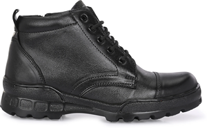 Stylish Genuine Leather Boots For Men Premium Finish Lace Up Boots With Durable Sole Comfortable Fit For Everyday Wear Hiking - Product Image 3