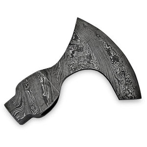 Hacha de Acero de Damasco Duradera, Construcción de Acero, Acabado Pulido con Patrón, Hacha de Acero de Damasco - Product Image 6