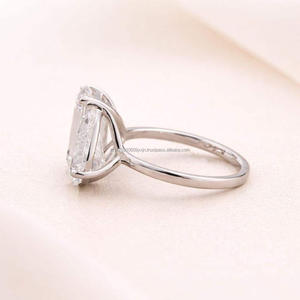 Pear Cut Lab Grown <b>Diamond</b> Toi Et Moi Engagement <b>Ring</b> in 14K White Gold Two Stone Solitaire Promise Wedding <b>Ring</b> for Women Fine - Product Image 2