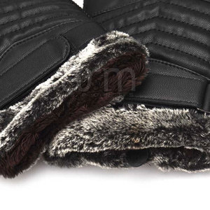 Hot Selling Fashion Leather Gloves Best Price Good Quality Fashion Leather Gloves Custom Size Leather Gloves - Product Image 6