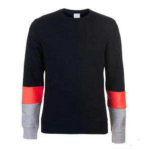 Sweat-shirt à capuche pour homme avec impression de logo personnalisé, 100% coton, demi-zip, haute qualité, coupe classique, automne. - Product Image 1