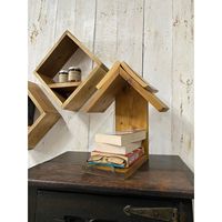 Organizador de Escritorio y Cajones de Madera RR ENTERPRISES para Espacio de Trabajo, Sistema Decorativo de Archivo y Organización
