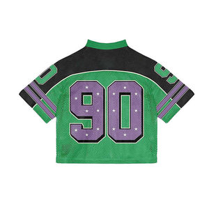 Maillots de sport respirants en polyester à impression numérique pour fans, manches courtes, noms/numéros d'équipe personnalisés, séchage rapide - Product Image 6