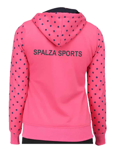 2023 automne Plaid femmes à capuche personnalisé imprimé tricoté respirant décontracté à manches longues à capuche avec des Techniques perlées - Product Image 6