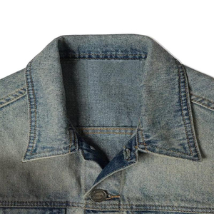 Nueva Chaqueta Vaquera de Mezclilla para Hombre, Estilo Casual, Abrigo con Botones para Otoño, Chaqueta Vaquera Extra Grande para Hombre - Product Image 2