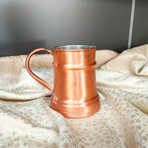 Verre à eau en cuivre FBA, vente chaude, verre à eau en cuivre artisanal, verre à eau en cuivre mat, verre à eau en cuivre pour usage industriel - Product Image 1