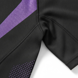 Ensemble de survêtement de sport en spandex de haute qualité, compression, fabrication OEM directe, vêtements de sport ajustés pour la course et la musculation - Product Image 6