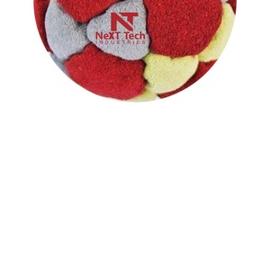 NeXT <b>Tech</b> INDUSTRIES Sport Ball Red Yellow Gray Foam Football 2.5 Inches Toy Ball for Kids and Adults Play - Product Image 2