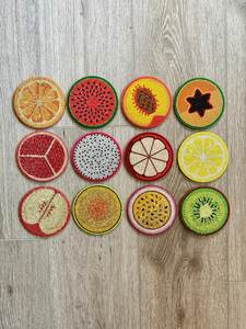 Luxury Embroidery <b>Beaded</b> <b>Coaster</b> with Beautiful Handmade Embroidery and Beadwork for Premium Tabletop Home Accessories - Product Image 6