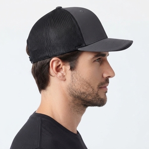 หมวกแก๊ปทรง Trucker แบบ 6 แผง ผ้าโพลีเอสเตอร์ 100% รุ่น CustomTwo-Tone ตาข่าย Richardson 112 ทรงโค้ง สำหรับโฆษณา ใช้ได้ทั้งชายและหญิง - Product Image 3