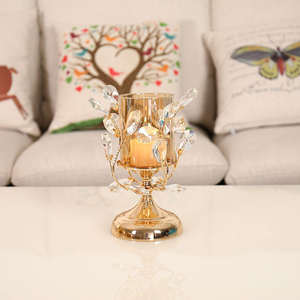 Décoration d'intérieur, ensemble de porte-bougies en fer forgé fait à la main, respectueux de l'environnement, pour les décorations de mariage, de Noël, de Pâques, d'anniversaire - Product Image 2