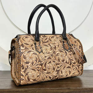 Nouveau Sac de Voyage en Cuir Façonné à la Main 2026 – Sac Polyvalent Fait Main Unisexe Grande Taille – Sac à Main Grand Format Type Speedy - Product Image 4