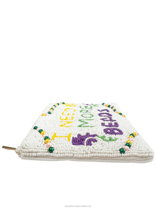 กระเป๋าคลัทช์ทรงกลม ประดับลูกปัดหลากสี ดีไซน์เก๋  กระเป๋าถือแบบพกพาสำหรับงานปาร์ตี้และงานกลางคืน แฟชั่นสำหรับผู้หญิง - Product Image 5