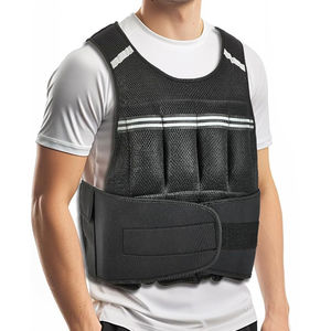 เสื้อเวทถ่วงน้ำหนักปรับได้ สำหรับการวิ่งคาร์ดิโอ การฝึกความแข็งแรง และการฝึกในยิม สวมใส่สบาย - Product Image 5