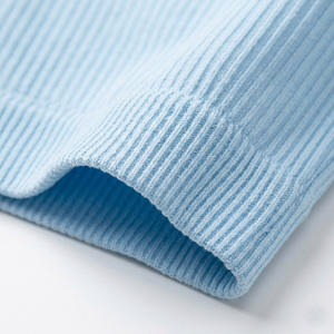 Camiseta Corta con Cuello Acanalado para Mujer, Ajuste Ceñido, Manga Corta, Transpirable, Spandex/Nylon, Sin Costuras, para Entrenamiento, Venta al por Mayor - Product Image 5