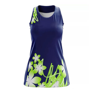 Uniformes de Netball Personalizados al por Mayor, Kits de Alta Calidad, Secado Rápido, Transpirables, 100% Poliéster, Unisex, con Logotipo, Nombre y Número del Equipo, Tela de 240g - Product Image 1