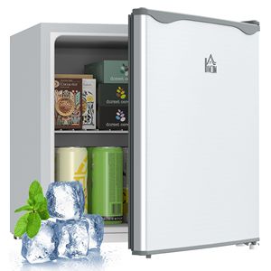 Mini Congelatore Compatto da 1.1 Cu.Ft da Appoggio con Porta Reversibile, Ripiani Rimovibili, Efficienza Energetica per Casa, Dormitorio, Appartamento, Hotel - Product Image 1