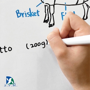 Exquisita Pizarra Magnética Gris Multifuncional con Panel Perforado - Product Image 4