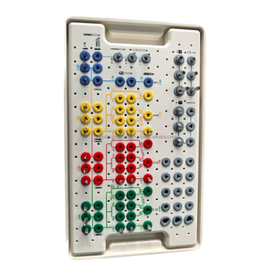 Plateau d'instruments chirurgicaux dentaires avec outils d'implantation codés par couleur, manuels et électriques, plusieurs couleurs, instruments dentaires de haute qualité, certifiés CE - Product Image 5
