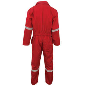 Heavy Duty Fireproof Safety Dangri Polyester Coverall <b>Overall</b> Workwear Suit Industrial Uniform for <b>Men</b> Women OEM Export Quality - Product Image 6