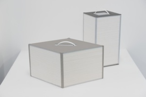 Phục hồi năng lượng thông gió lõi trao đổi hiệu quả phụ tùng HVAC điều hòa không khí bộ phận giấy nhựa chéo dòng chảy truy cập dòng chảy - Product Image 2