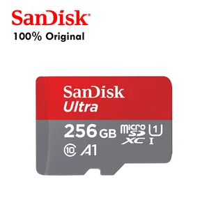 Cartão de Memória SanDisk 256GB 150 MB/s, C10, U1, Full HD, A1, Cartão Ultra Micro SD-SDSQUAC-256G-GN6MN