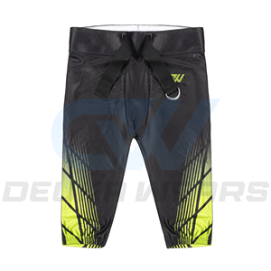 Maillot de football américain personnalisé OEM avec nom et numéro d'équipe, imprimé par sublimation, col en V court, tissu polyester à séchage rapide - Product Image 4