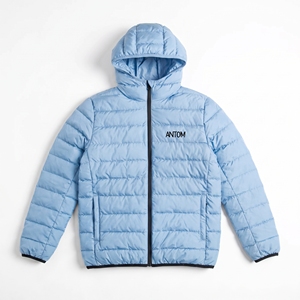 Winter Custom Hooded Stand Collar Embroidery Shiny Puffer Jacket Heavy Designer Puff <b>Padded</b> <b>Coat</b> Oversized 2026 Mens - Product Image 1