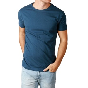 T-shirts pour hommes de haute qualité, prix de gros, personnalisables, 100% coton, séchage rapide, respirants, manches courtes, coupe classique, sur mesure - Product Image 4