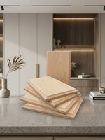 Panel Frontal de Cajón de Madera Maciza Moderna (Forma Rectangular/Cuadrada) para Dormitorio, Baño, Sala de Estar, Muebles de Hotel - Garantía de 5 Años