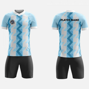 Ventes en gros de kits d'uniformes de football personnalisés, ensembles de maillots de football, shorts 100% polyester, impression par sublimation, vêtements d'équipe pour hommes, clubs, équipes - Product Image 6