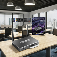 Vseebox Elite Ultra Android 12 TV Box Konten Global Gratis Resolusi 6K 12 Tanpa Biaya Bulanan Ruang Penyimpanan Besar Berjalan Cepat Abu-abu