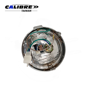 ไฟหน้ามอเตอร์ไซค์ไต้หวัน CALIBRE 5 นิ้ว แบบหลายรีเฟลกเตอร์ เลนส์เหลืองทรงเพชร ระดับ B สำหรับรถมอเตอร์ไซค์รุ่น Monkey - Product Image 4