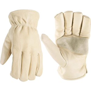 Guantes de Conducción de Cuero Vacuno de Alta Calidad, Guantes de Trabajo Personalizados - Product Image 4