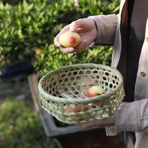 Woven Bamboo <b>Basket</b> Designed With Lightweight Structure Suitable For Storage <b>Display</b> And Decorative Purposes - Product Image 4