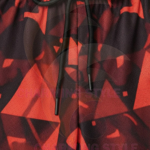 Shorts en maille pour hommes de haute qualité du fabricant, séchage rapide, imprimés, double camouflage, pour la course à pied - Product Image 5