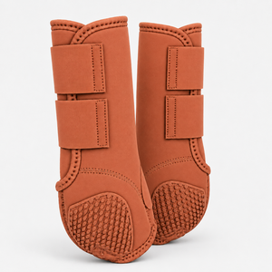 Bottes de sport équestres professionnelles en néoprène pour l'équitation, l'entraînement, la course, le saut d'obstacles et l'utilisation en écurie, avec ajustement sécurisé et protection des splints - Product Image 4