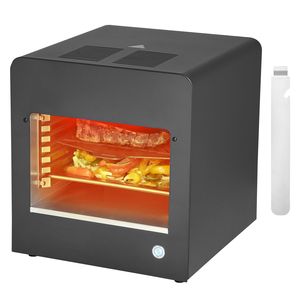 Grill à steak électrique d'intérieur 1800W avec gril infrarouge sans fumée 1450F, cuisinière à steak en acier inoxydable à 6 niveaux - Product Image 1
