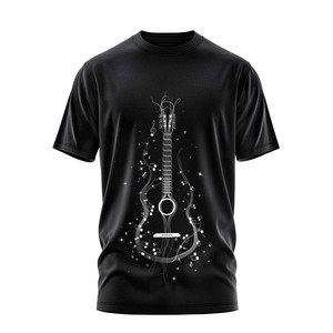 T-shirt pour homme, coupe classique, manches courtes, col rond, uni, 180g, tricoté, 100% coton, logo imprimé à l'écran sur le devant, fabricant - Product Image 4