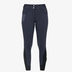 Pantalones de equitación ajustados para mujer, pantalones ecuestres con asiento completo de silicona, pantalones de equitación y jodhpurs de venta caliente de fábrica - Product Image 5