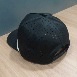 Gorra de Golf Personalizada de 5 Paneles, Perforada con Corte Láser, Visera Precurvada, OEM, ODM, Marca Privada, Venta al Por Mayor, MOQ Bajo - Product Image 5