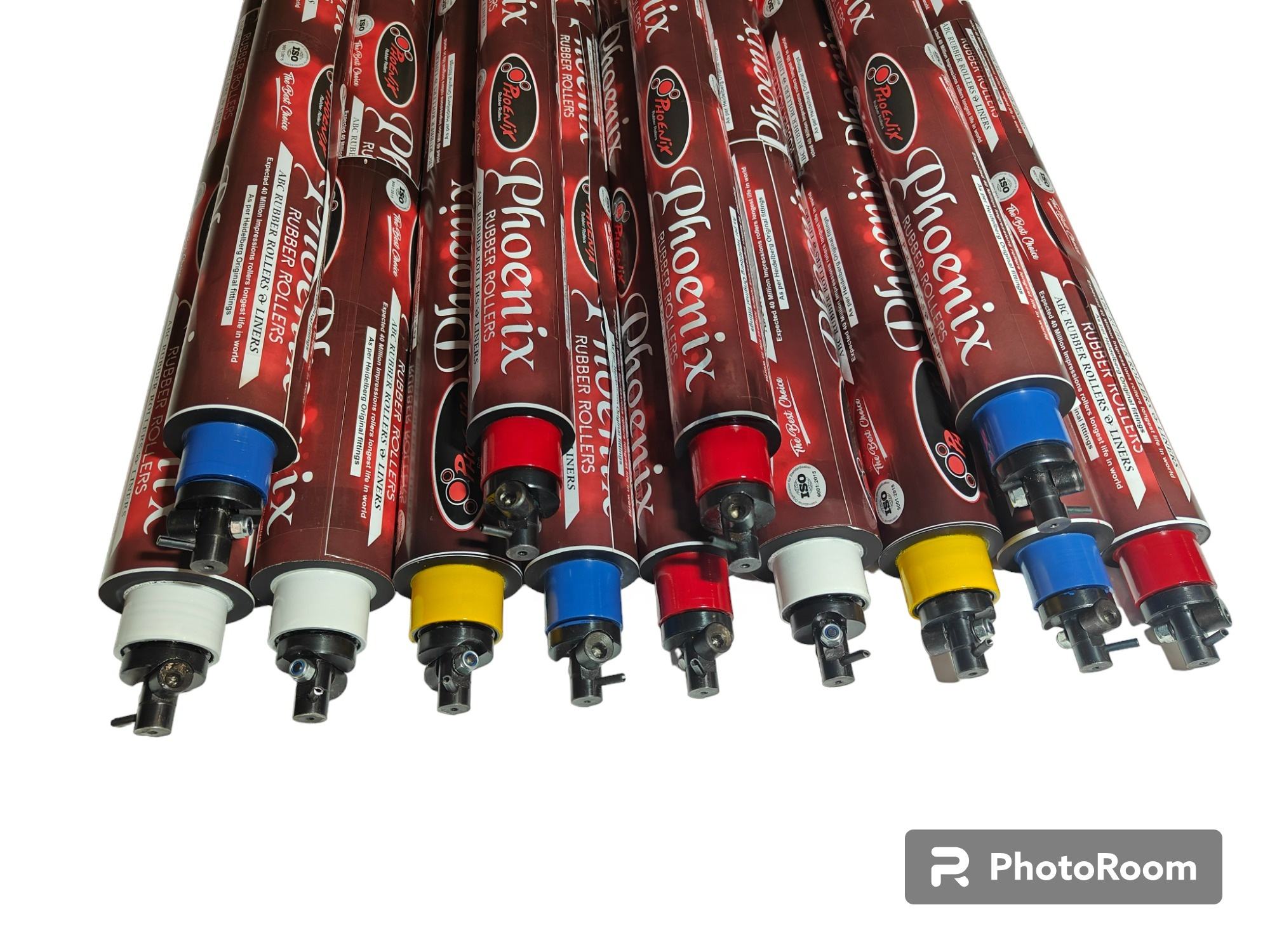 สีเขียวสีดำสีเทาสีน้ำเงินสีแดง