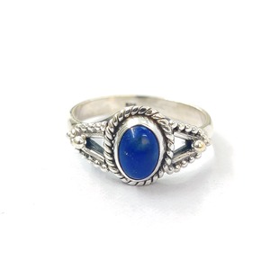 Fine <b>Ring</b> with <b>Lapis</b> <b>Lazuli</b> (3.1 Grams) - Product Image 1