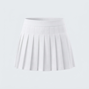 Service OEM, jupe pour femme de haute qualité, respirante, légère, séchage rapide, couleurs unies, 100% coton, style décontracté, coupe trapèze - Product Image 4